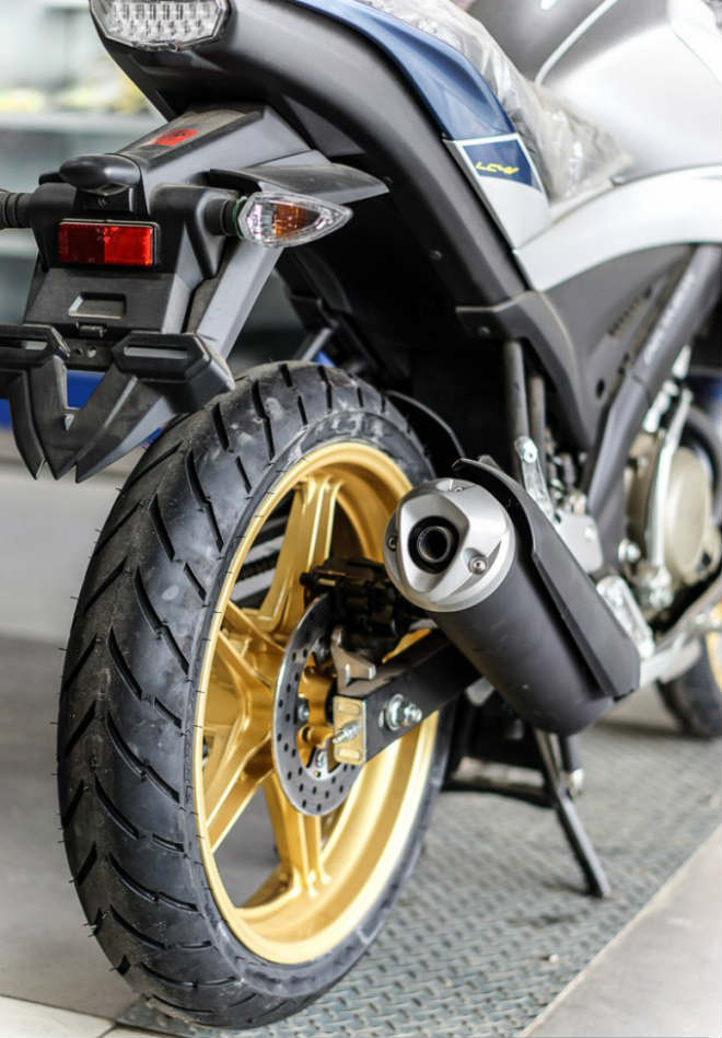 Yamaha Vixion 150 hoàn toàn mới có bản vành vàng Yamaha Vixion 150 hoàn toàn mới có bản vành vàng